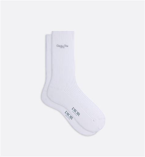 dior white socks|dior socks women.